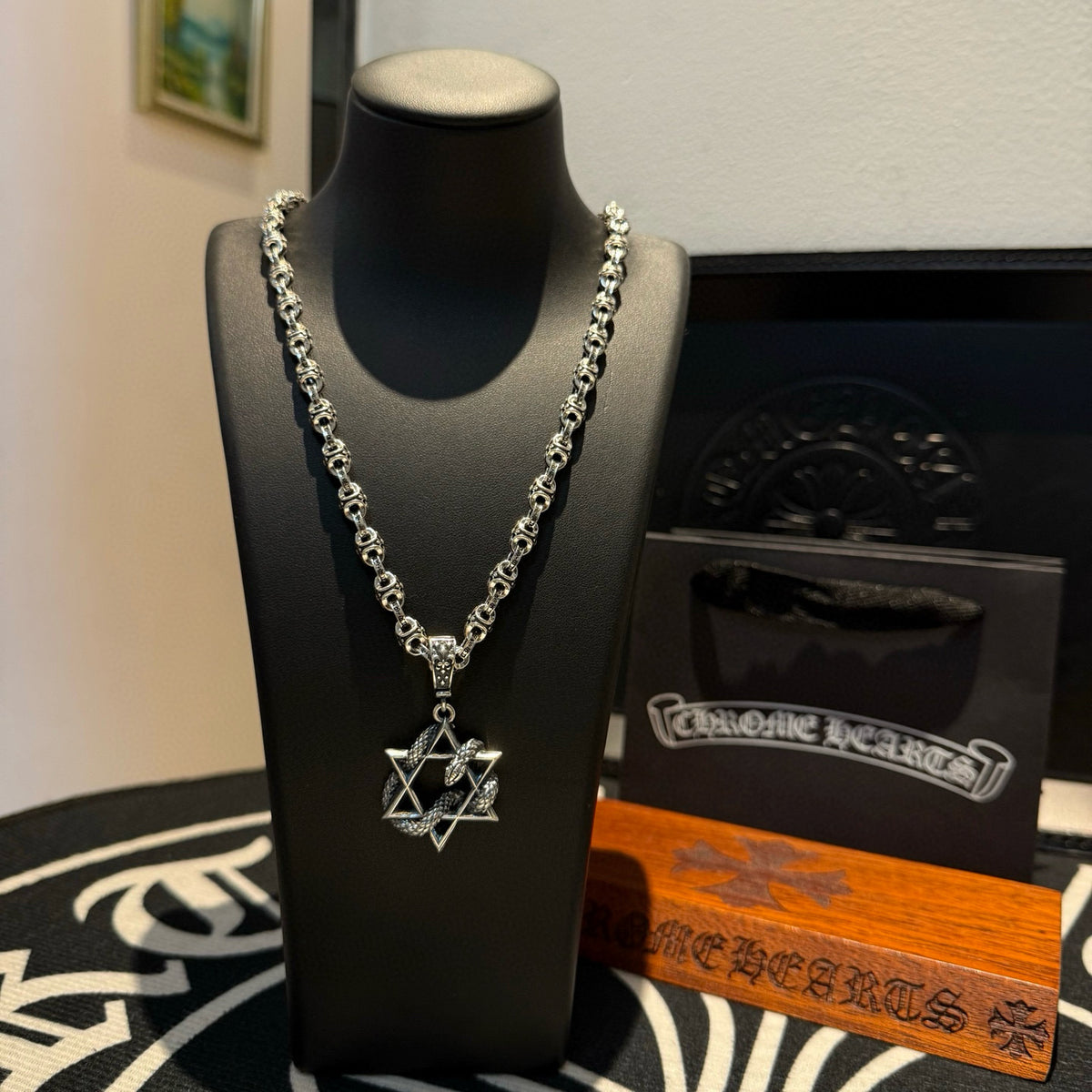 China Replica Chrome Hearts Necklaces 78usd Only