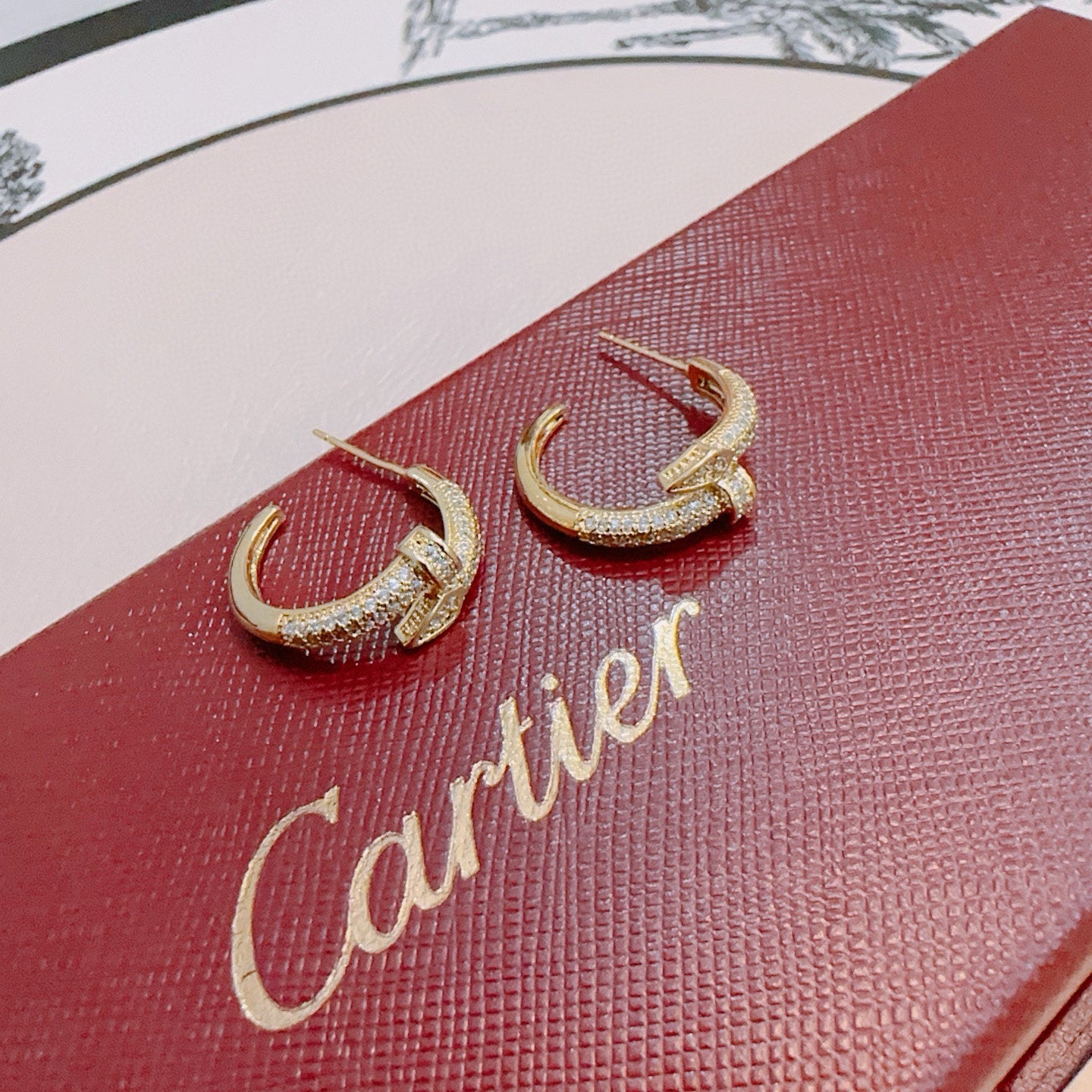 China Replica Cartier Earrings 30usd Only