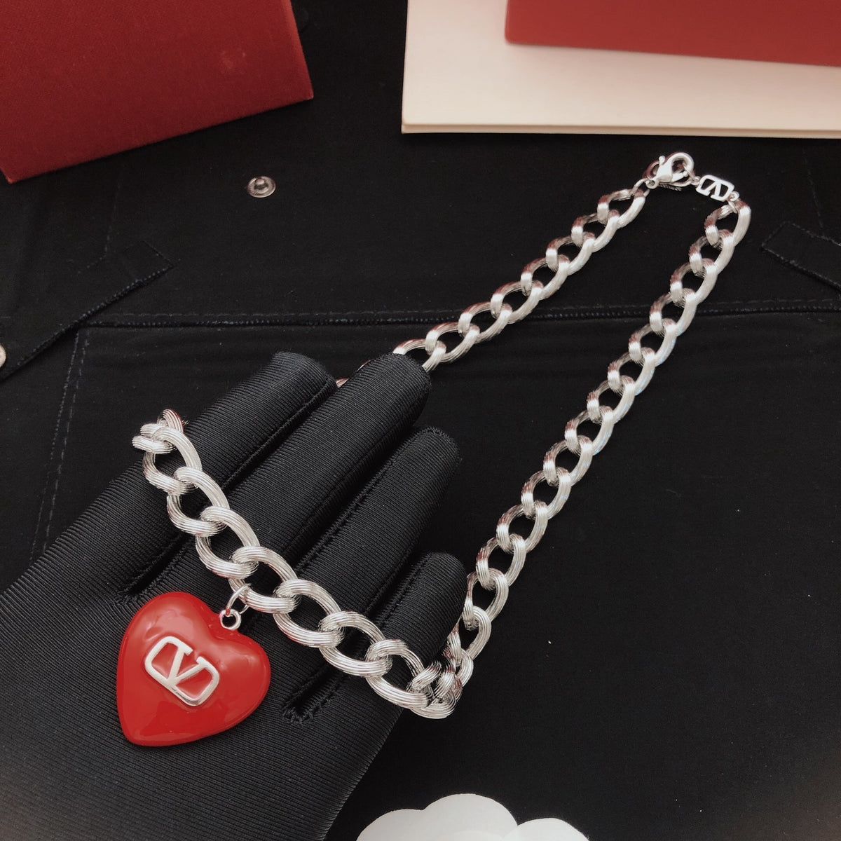 China Replica Valentino Necklaces 48usd Only