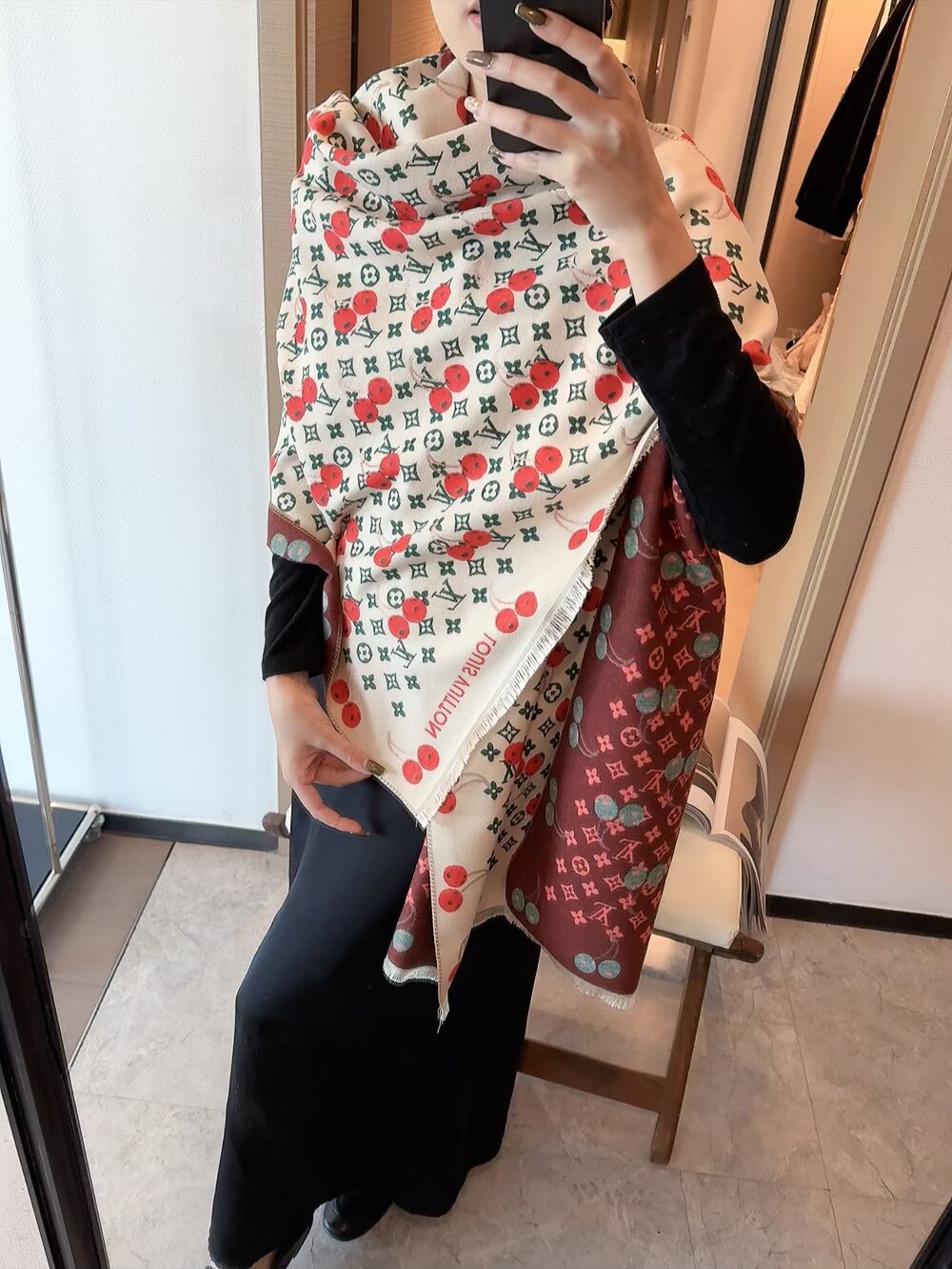 China Replica LV Scarf 17usd Only