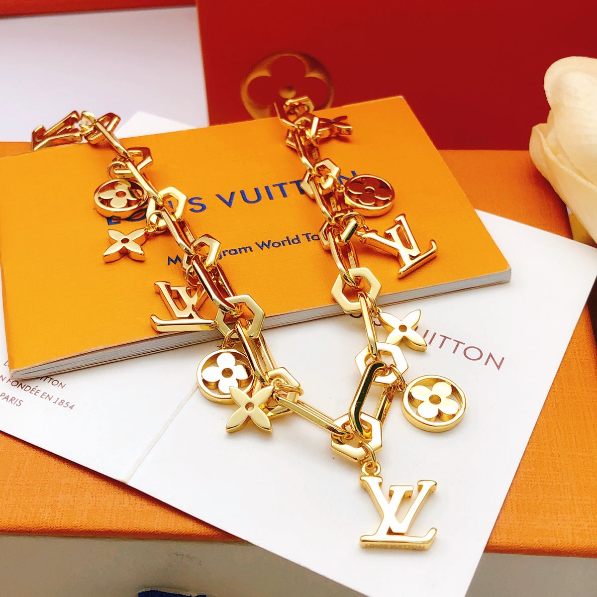 China Replica LV Necklaces 57usd Only