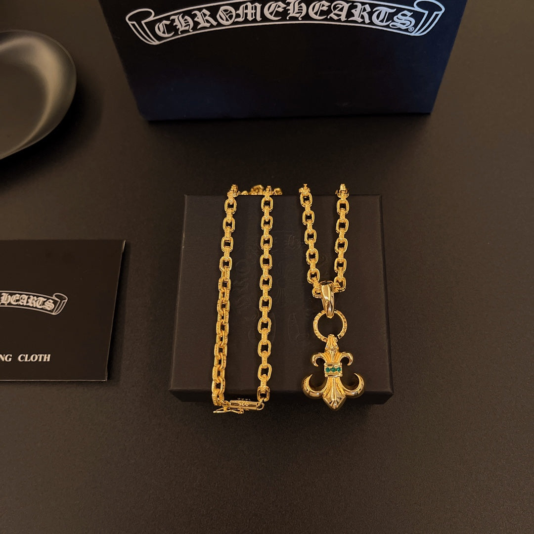 China Replica Chrome Hearts Necklaces 75usd Only