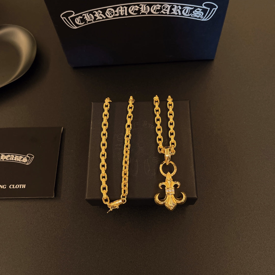 China Replica Chrome Hearts Necklaces 75usd Only