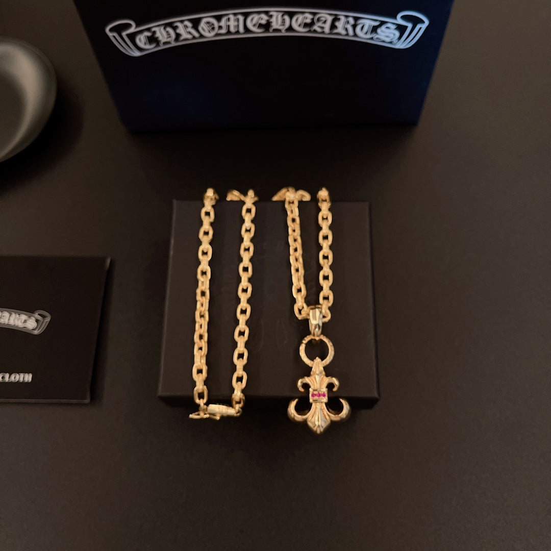 China Replica Chrome Hearts Necklaces 75usd Only