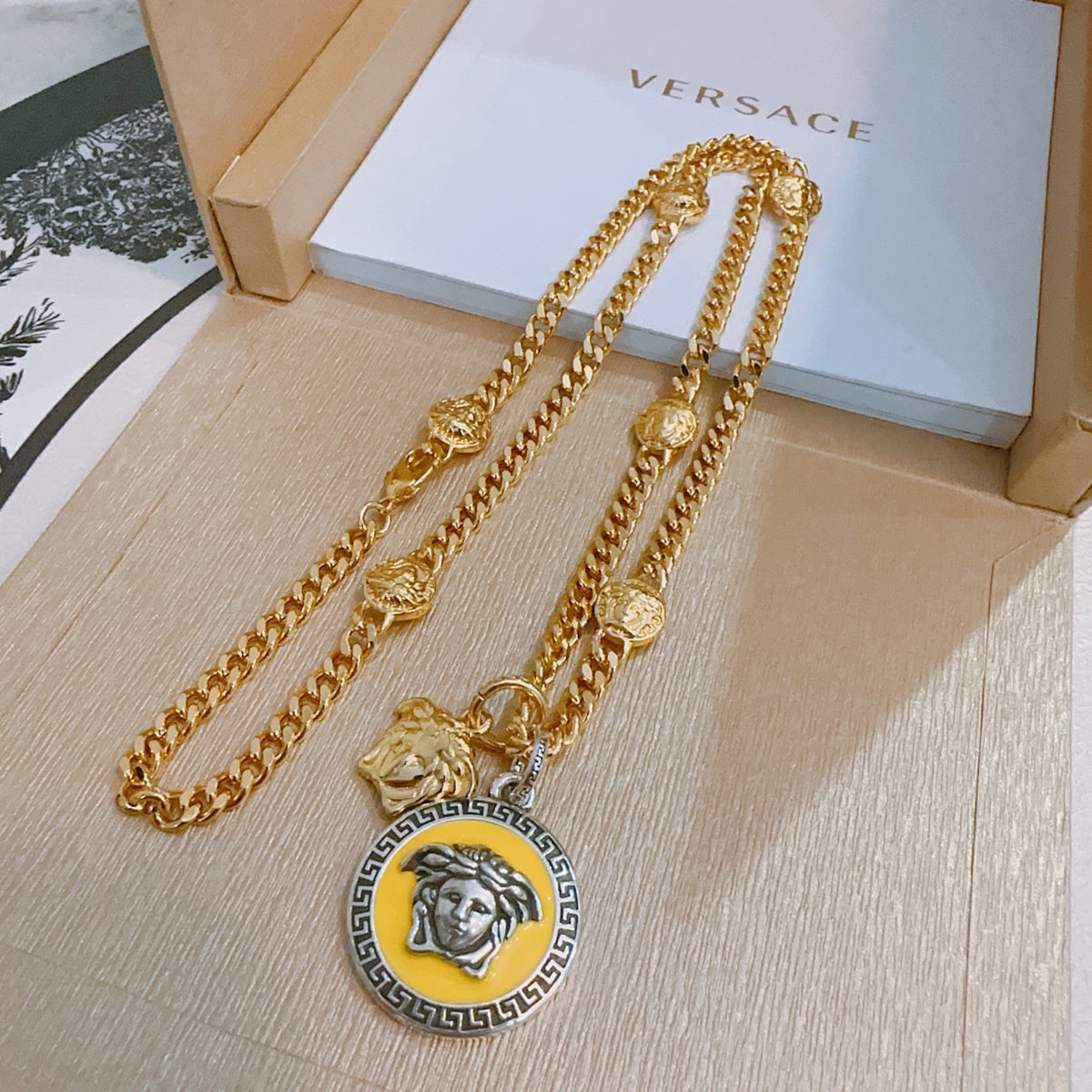 China Replica Versace Necklaces 78usd Only
