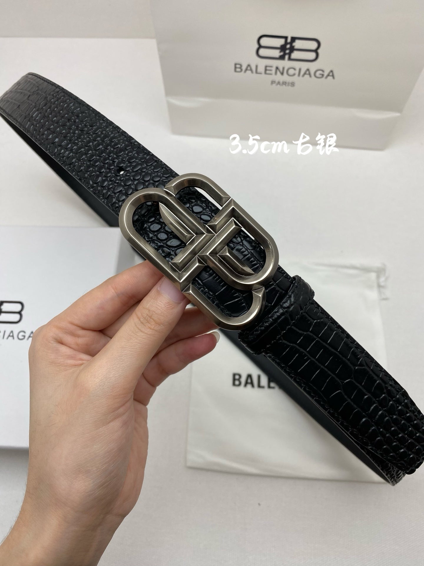 China Replica Balenciaga Belts 56usd Only