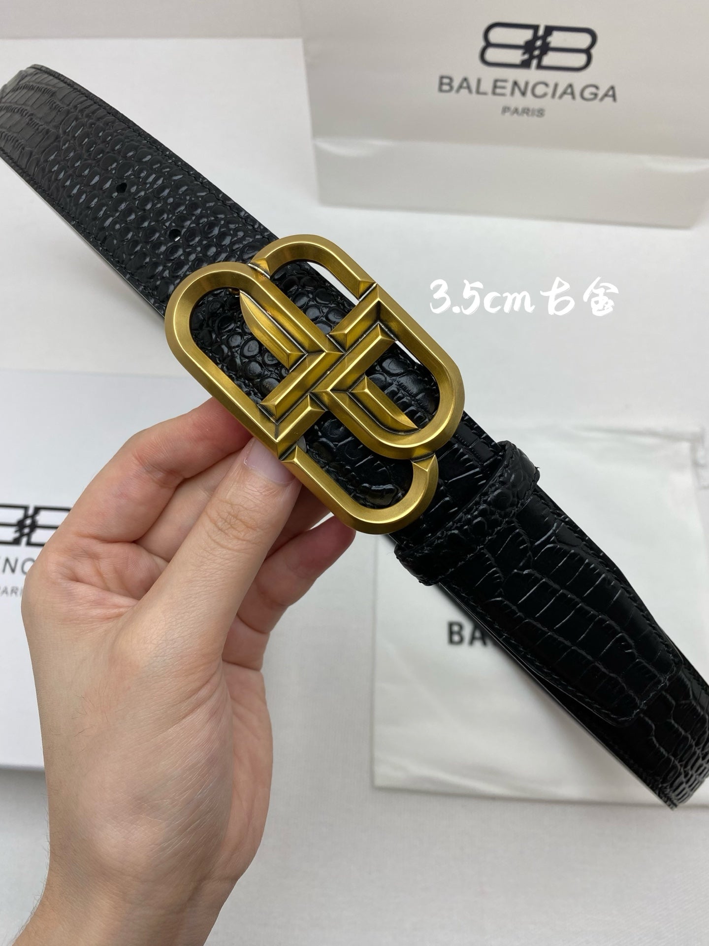 China Replica Balenciaga Belts 56usd Only