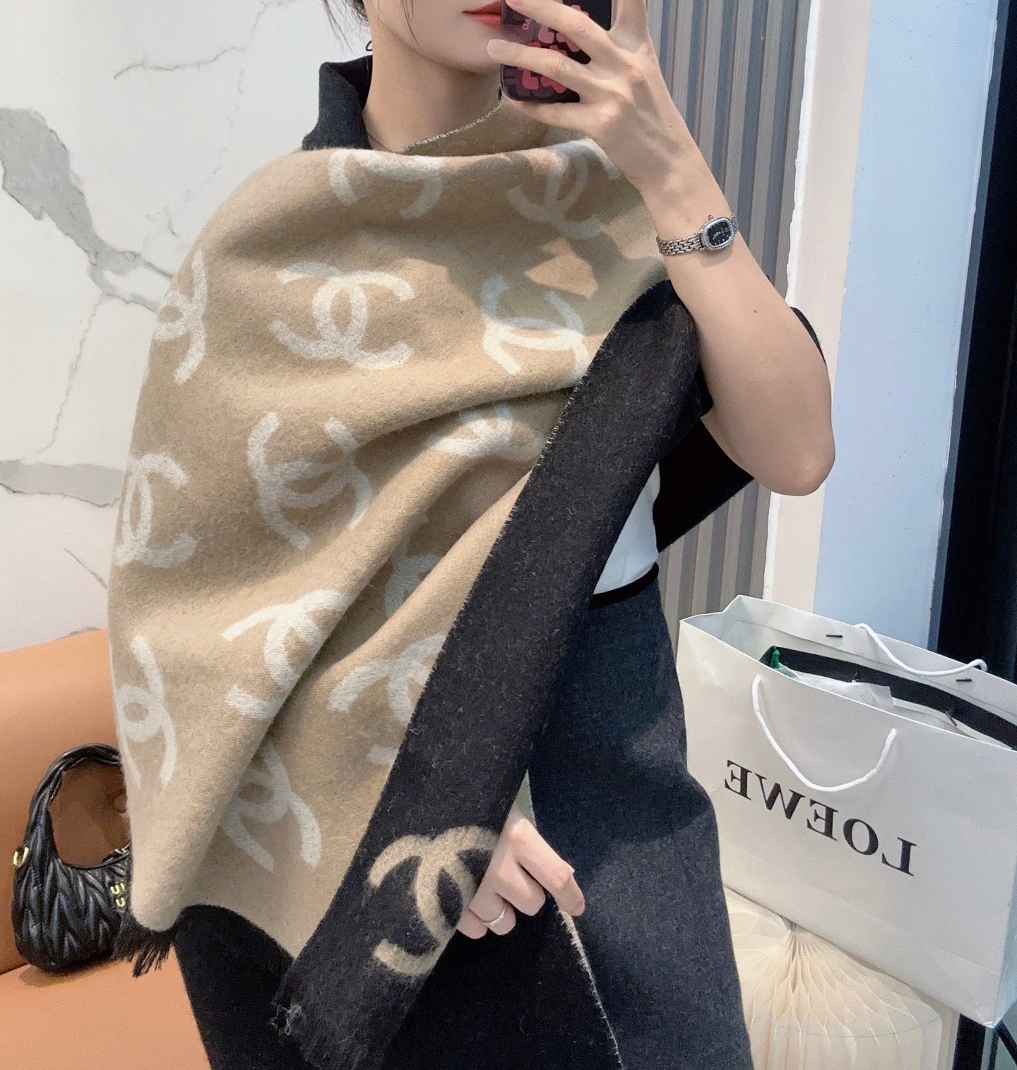 China Replica Chanel Scarf 76usd Only