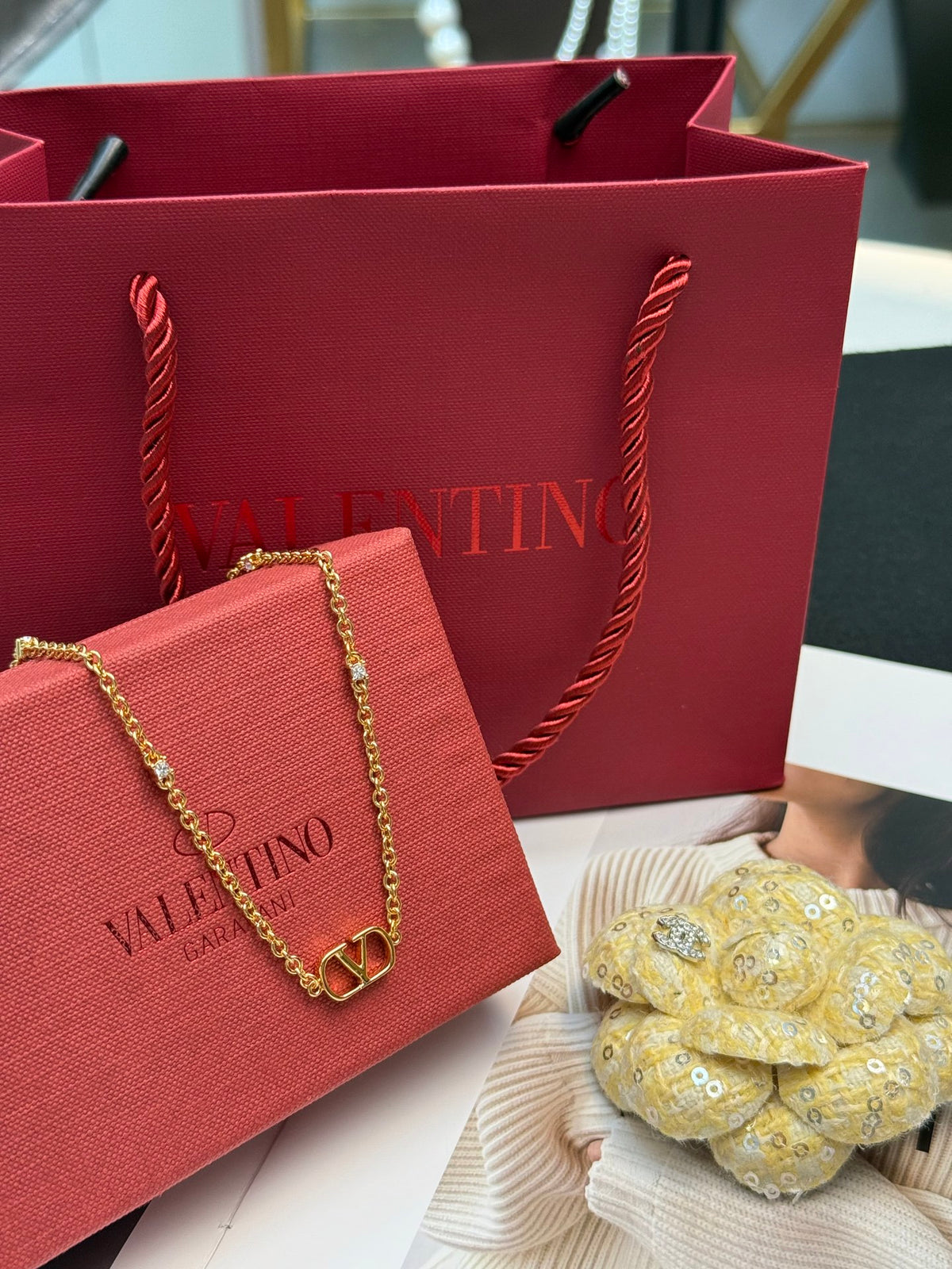 China Replica Valentino Necklaces 36usd Only