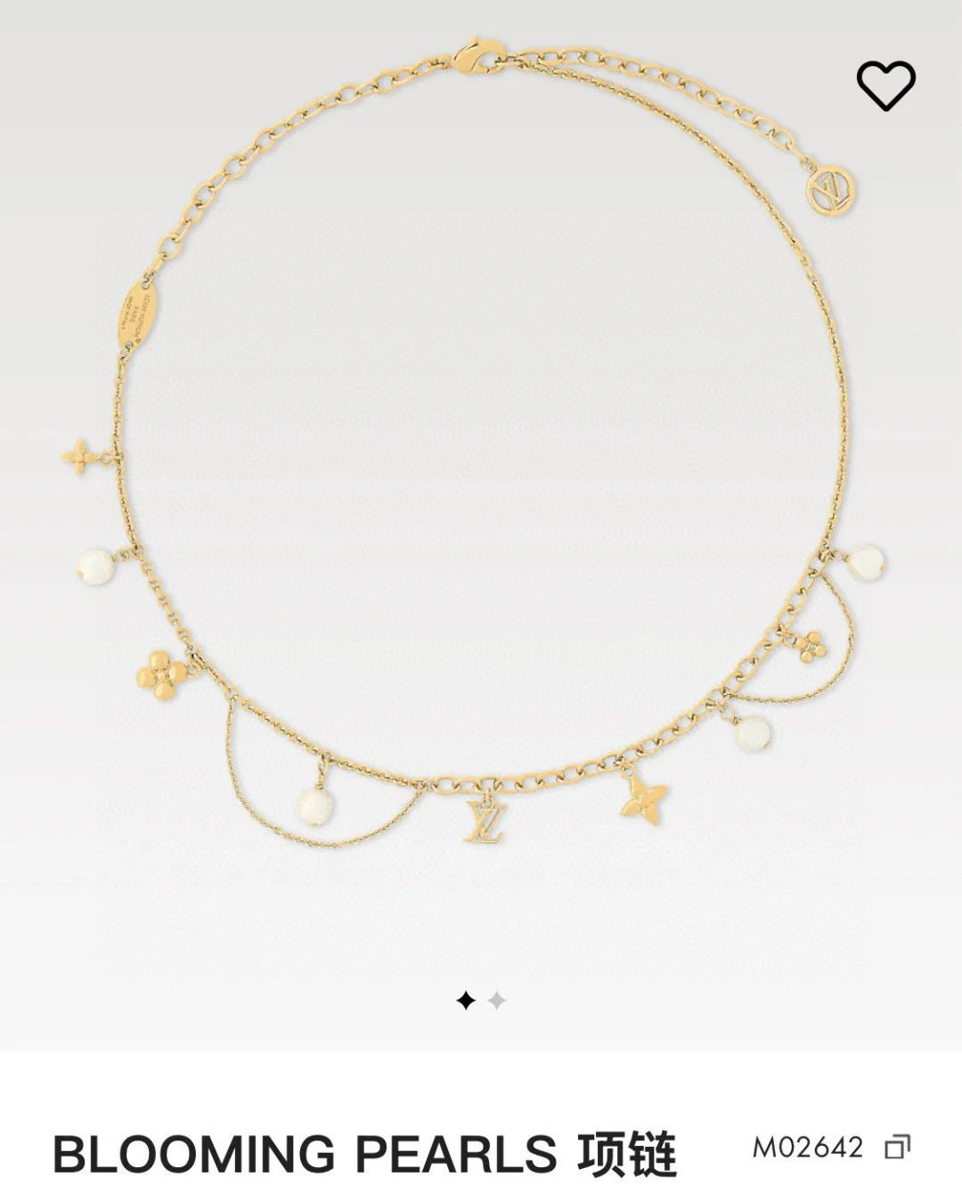 China Replica LV Necklaces 36usd Only