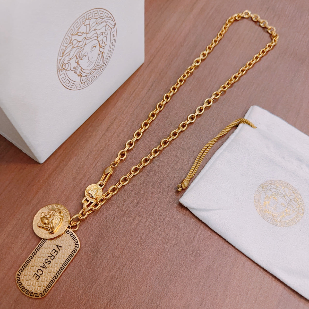 China Replica Versace Necklaces 72usd Only