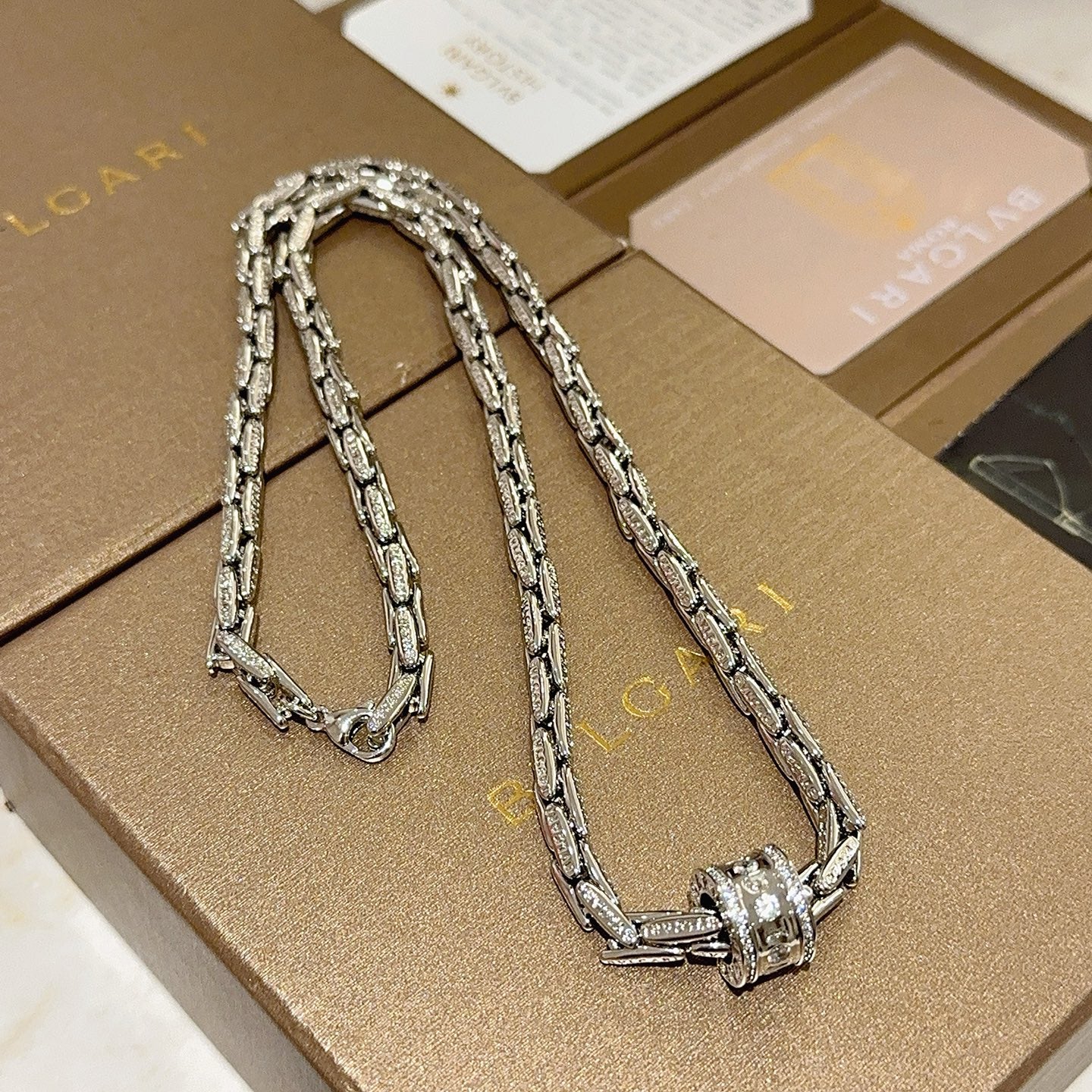 China Replica Bvlgari Necklaces 87usd Only