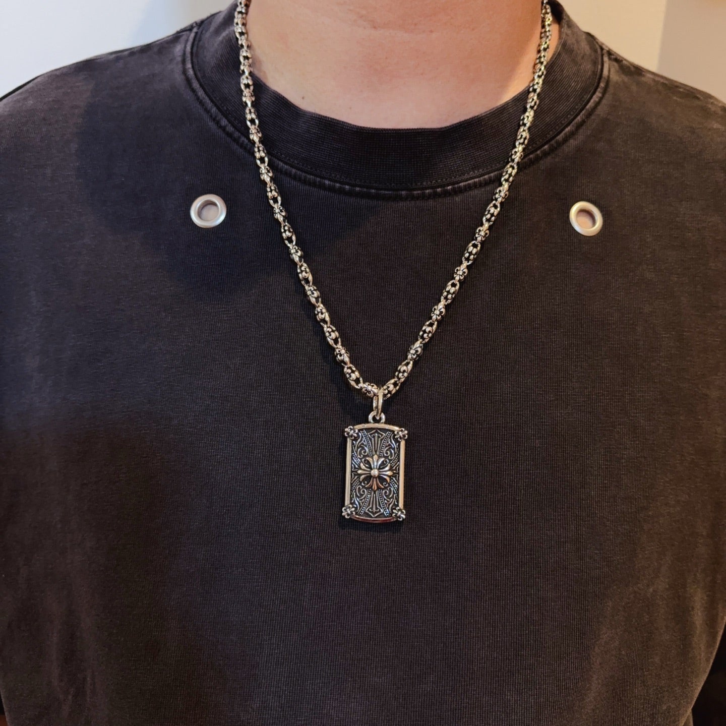 China Replica Chrome Hearts Necklaces 78usd Only