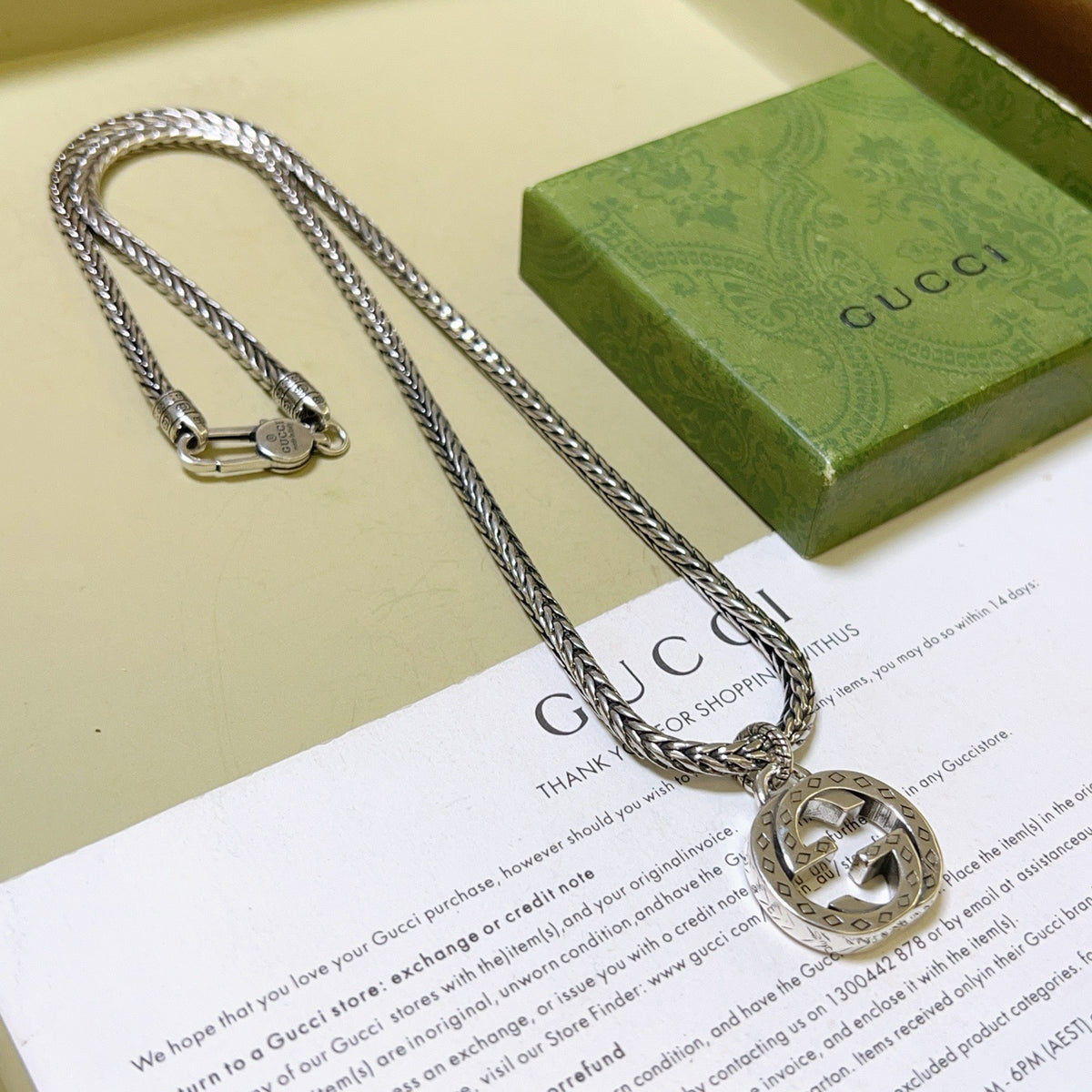 China Replica Gucci Necklaces 75usd Only
