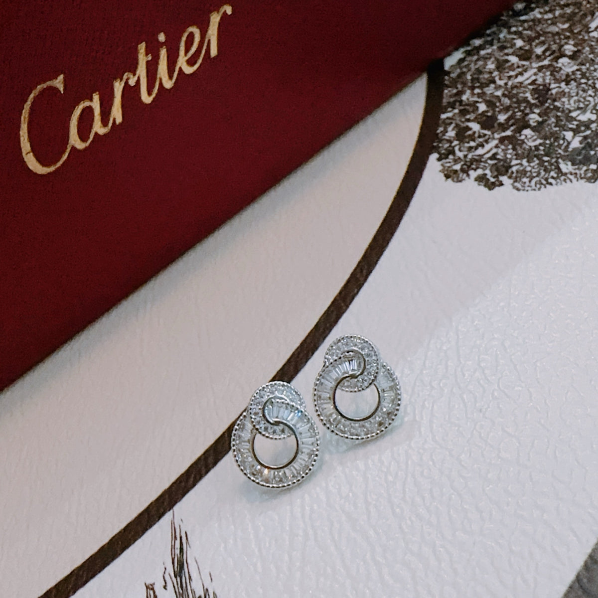 China Replica Cartier Earrings 25usd Only
