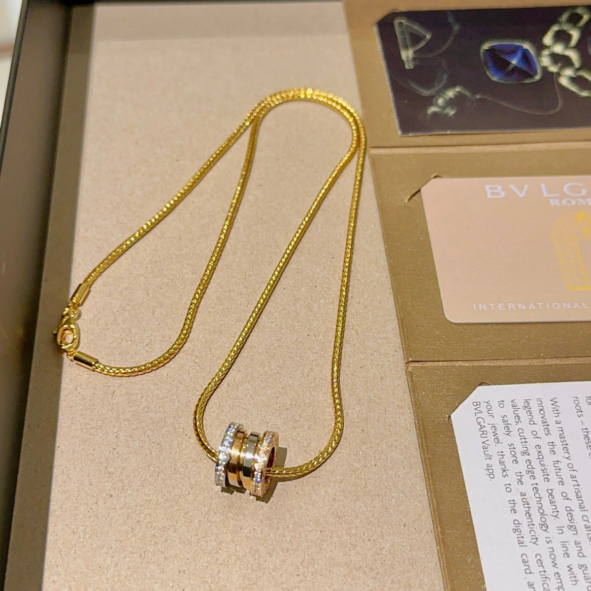 China Replica Bvlgari Necklaces 57usd Only