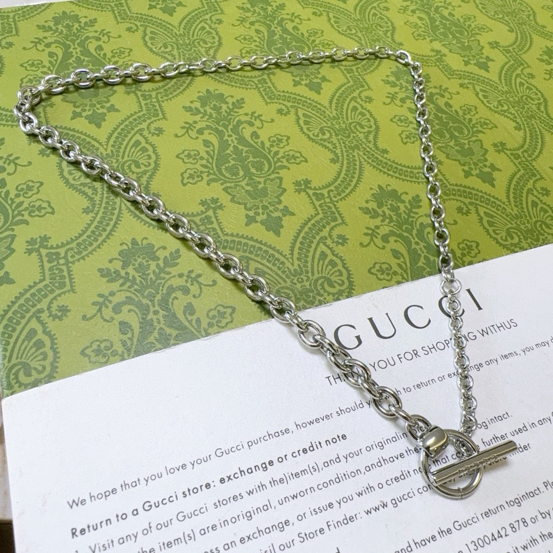 China Replica Gucci Necklaces 48usd Only
