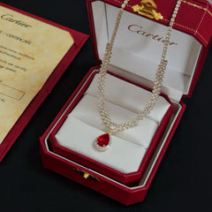 China Replica Cartier Necklaces 75usd Only