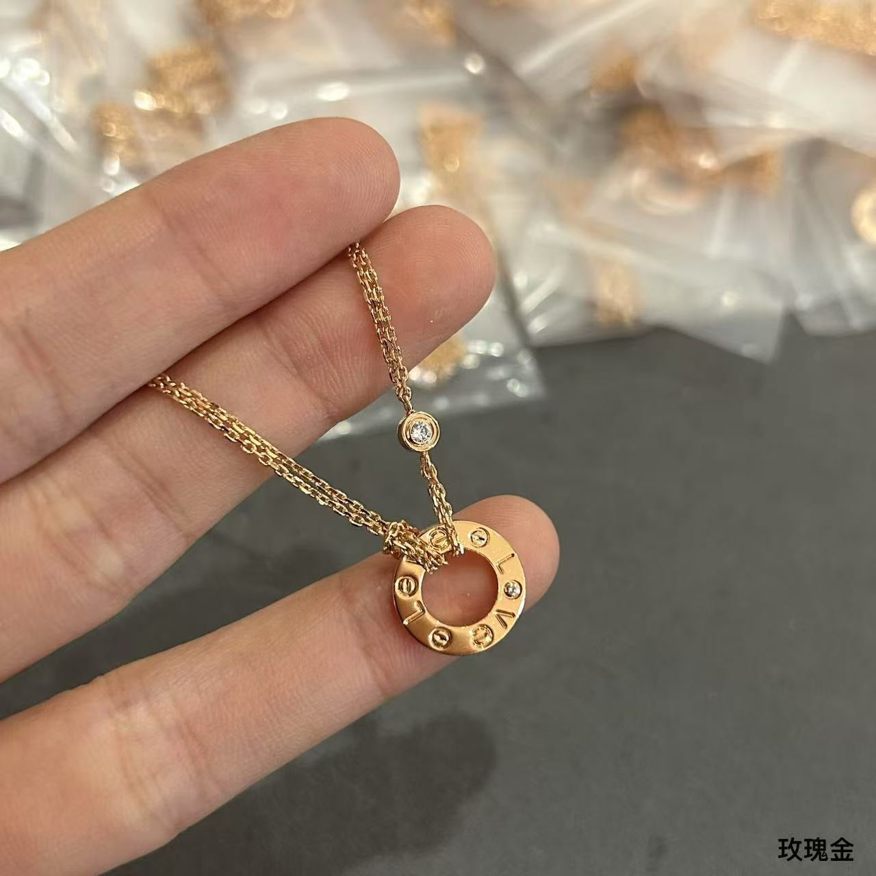 China Replica Cartier Necklaces 72usd Only