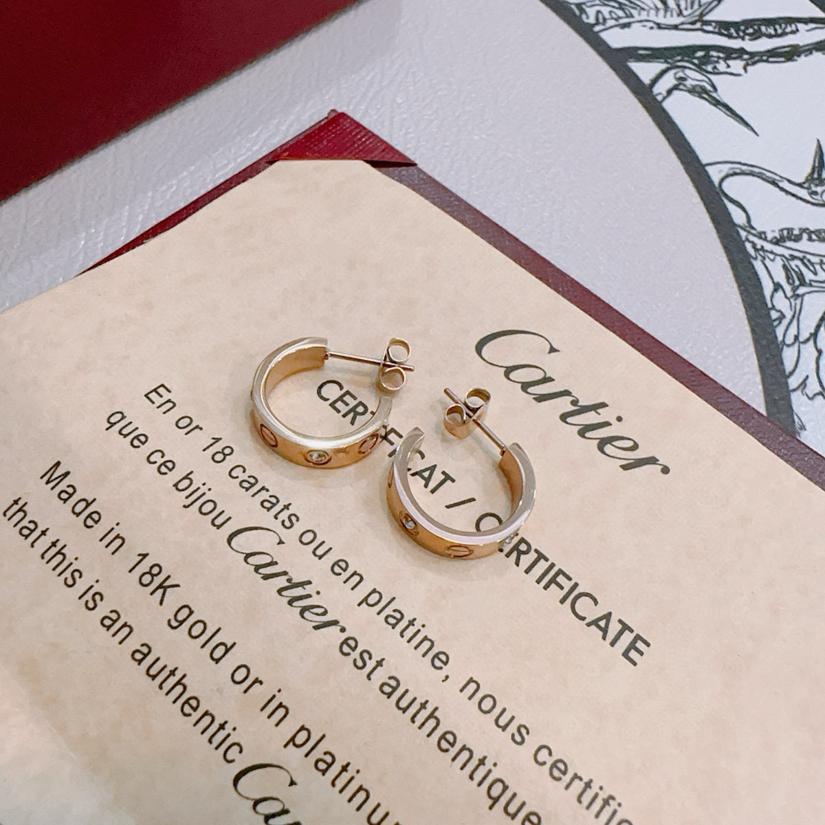 China Replica Cartier Earrings 25usd Only