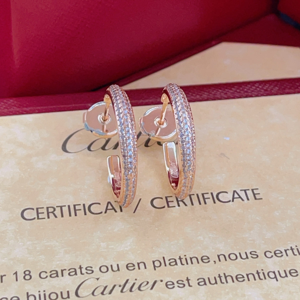 China Replica Cartier Earrings 25usd Only