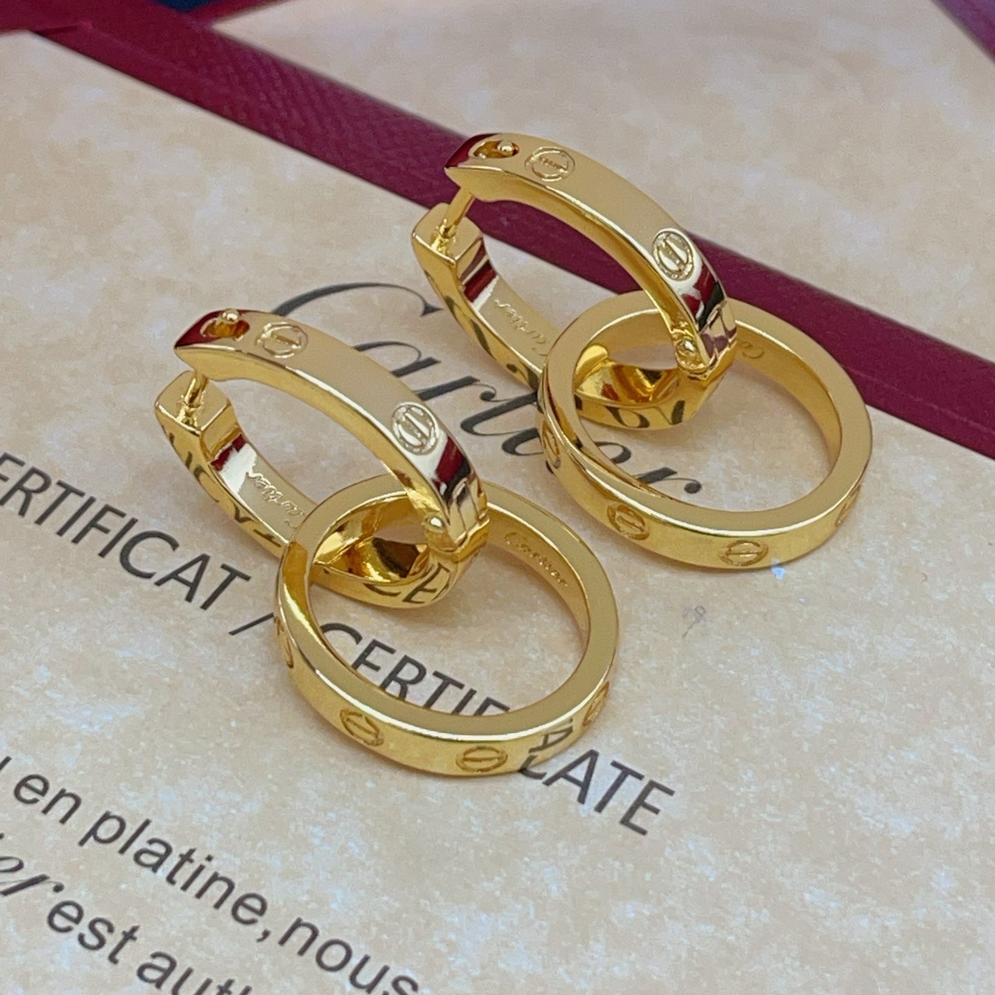China Replica Cartier Earrings 25usd Only