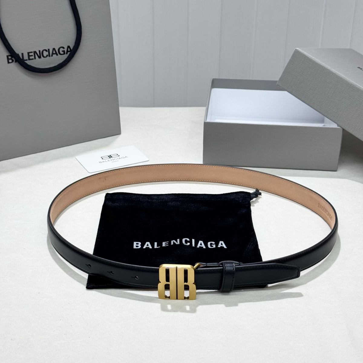 China Replica Balenciaga Belts 56usd Only