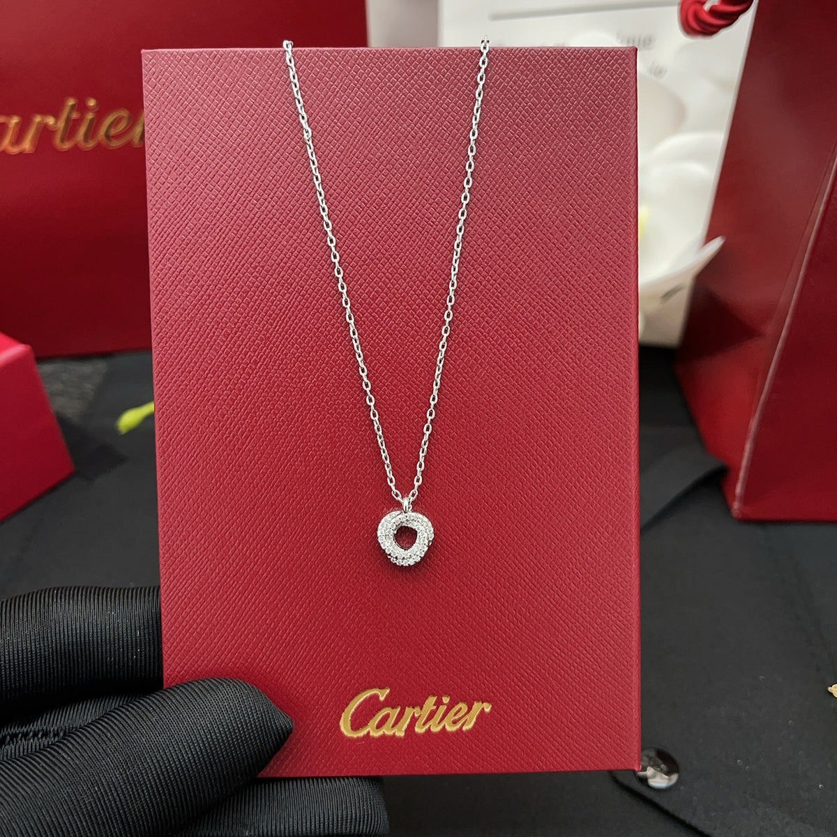 China Replica Cartier Necklaces 30usd Only