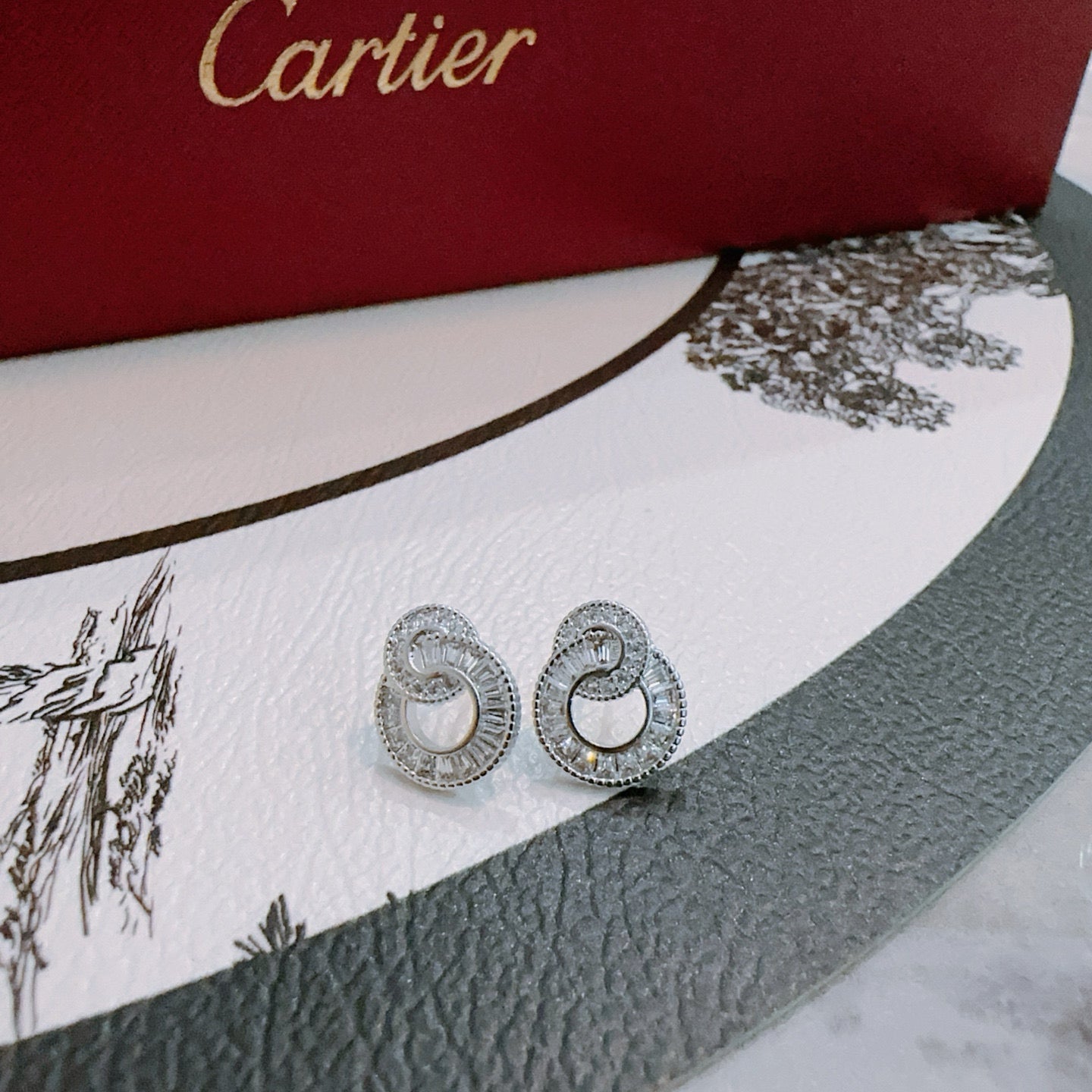 China Replica Cartier Earrings 25usd Only