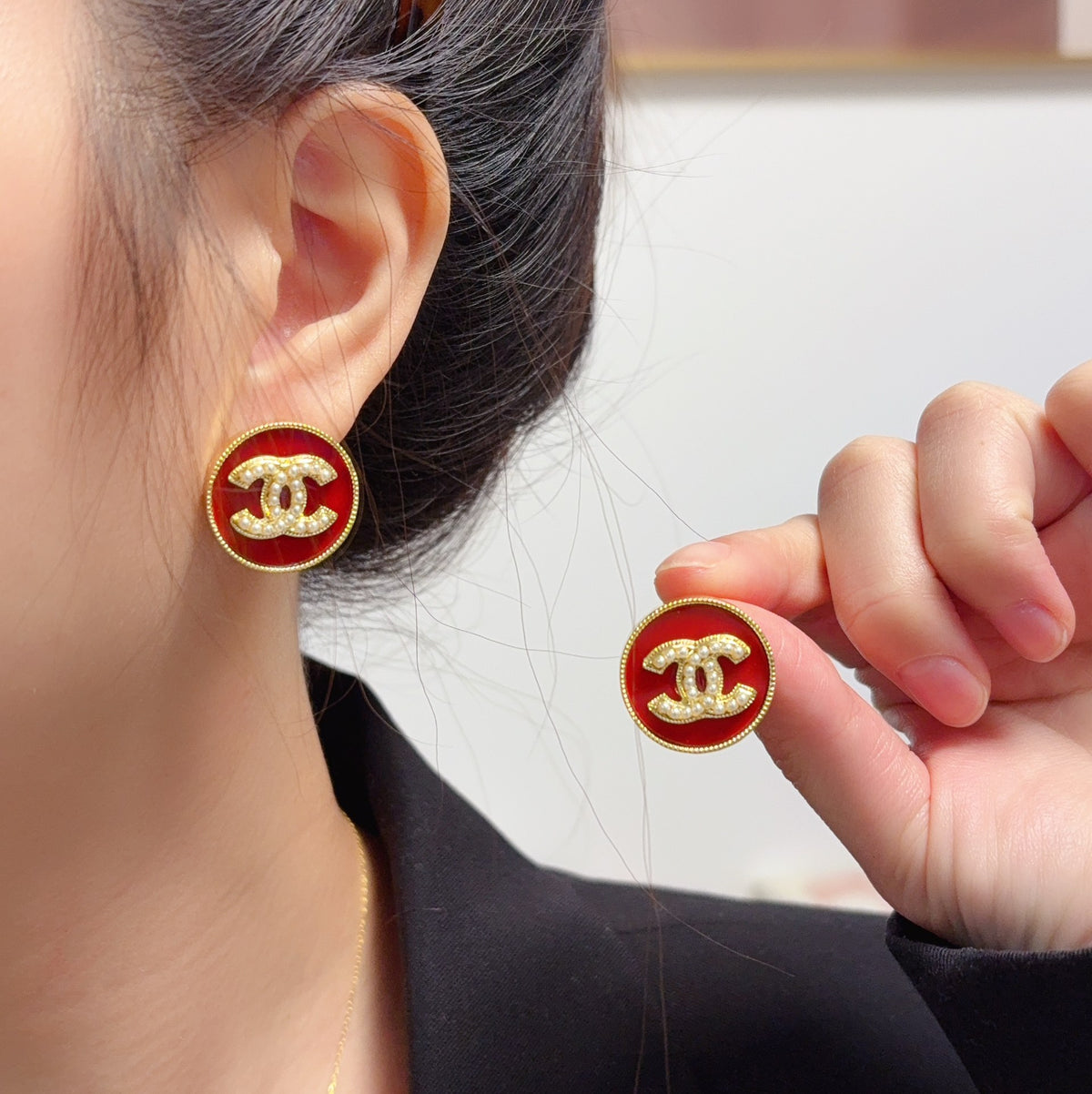 China Replica Chanel Earrings 25usd Only