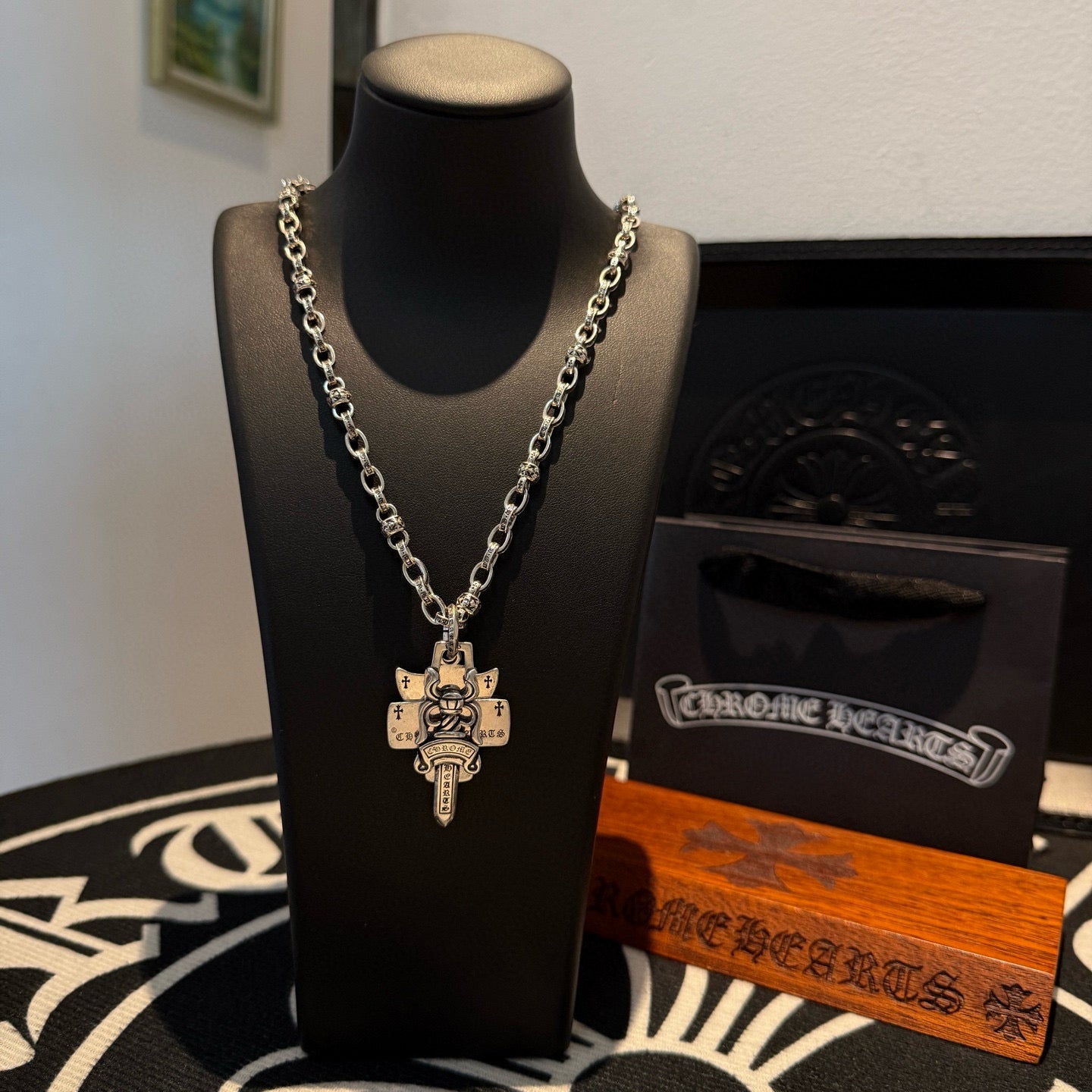 China Replica Chrome Hearts Necklaces 78usd Only
