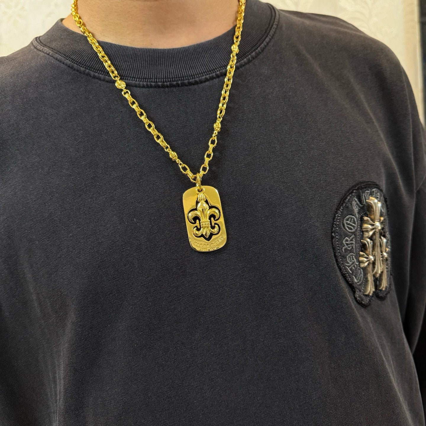 China Replica Chrome Hearts Necklaces 78usd Only