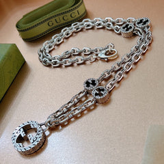 China Replica Gucci Necklaces 75usd Only