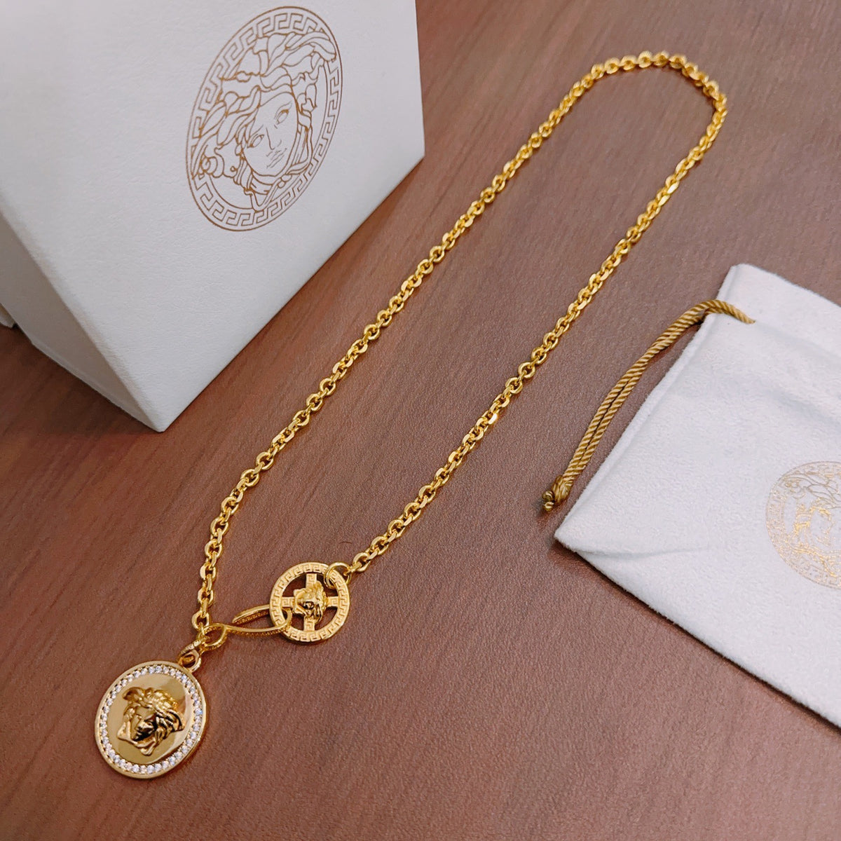 China Replica Versace Necklaces 72usd Only