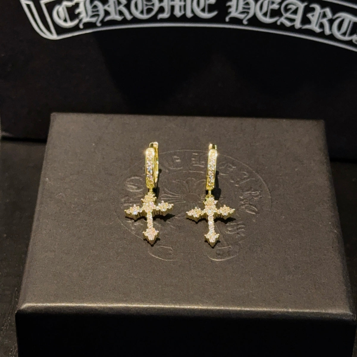 China Replica Chrome Hearts Earrings 52usd Only