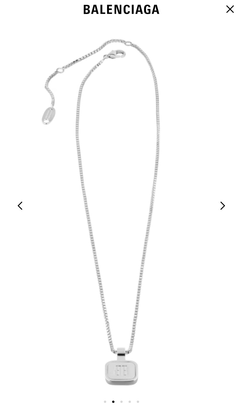 China Replica Balenciaga Necklaces 51usd Only