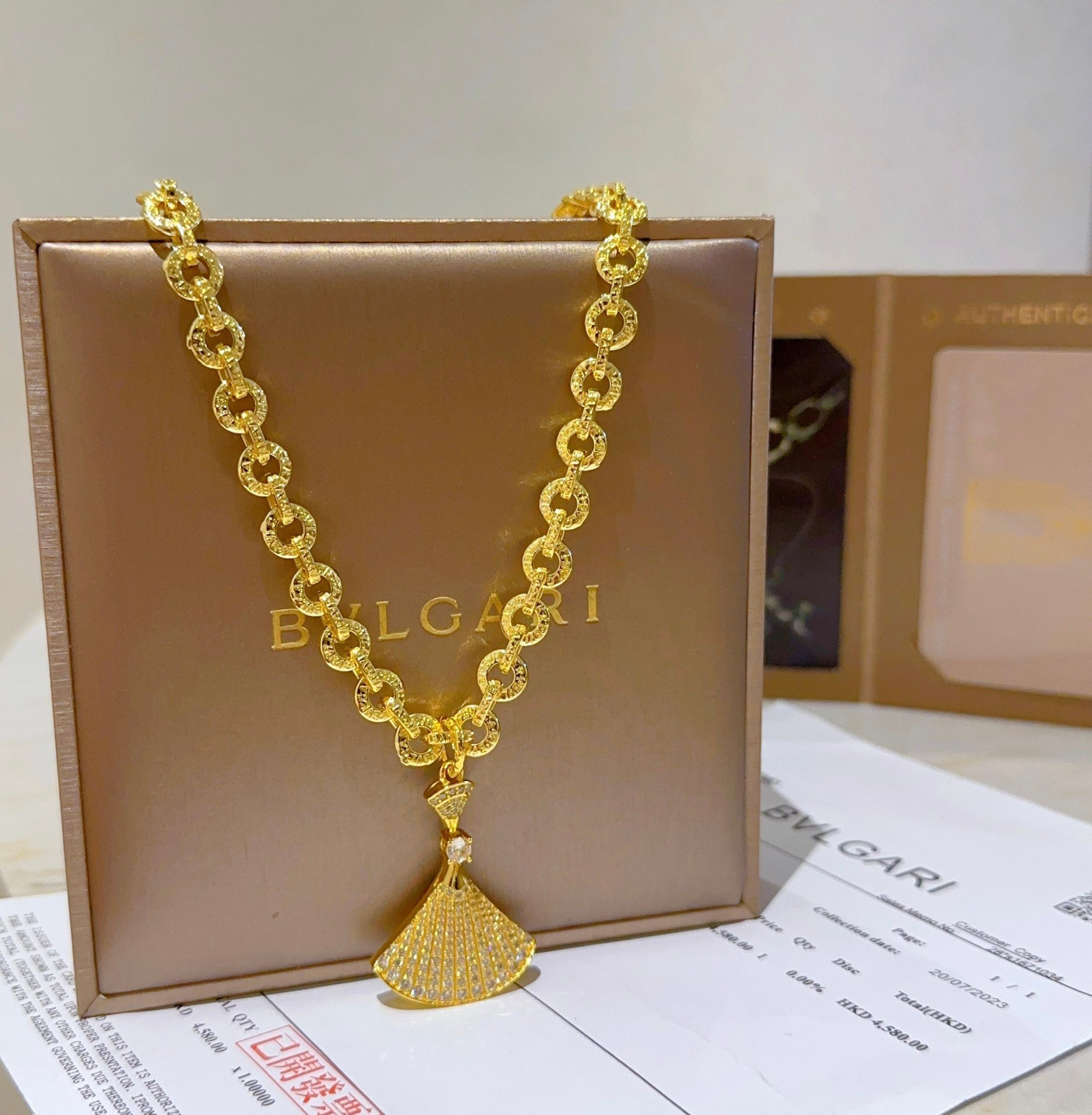 China Replica Bvlgari Necklaces 87usd Only
