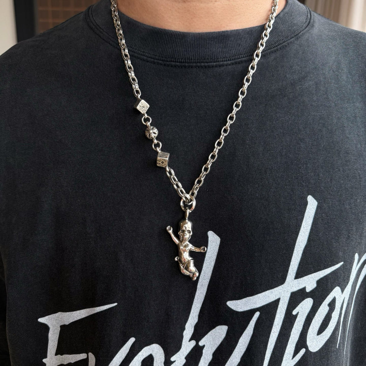 China Replica Chrome Hearts Necklaces 75usd Only