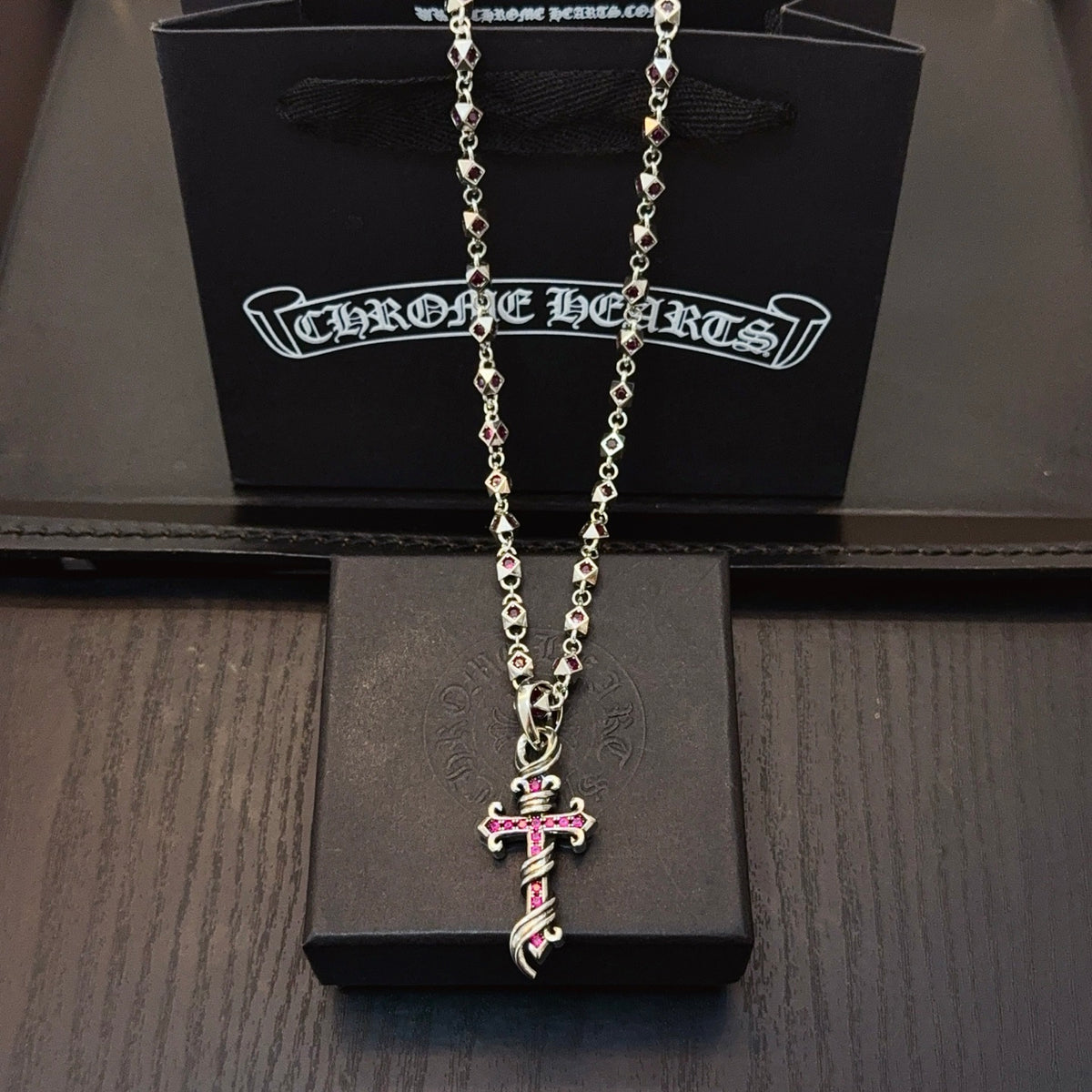 China Replica Chrome Hearts Necklaces 78usd Only