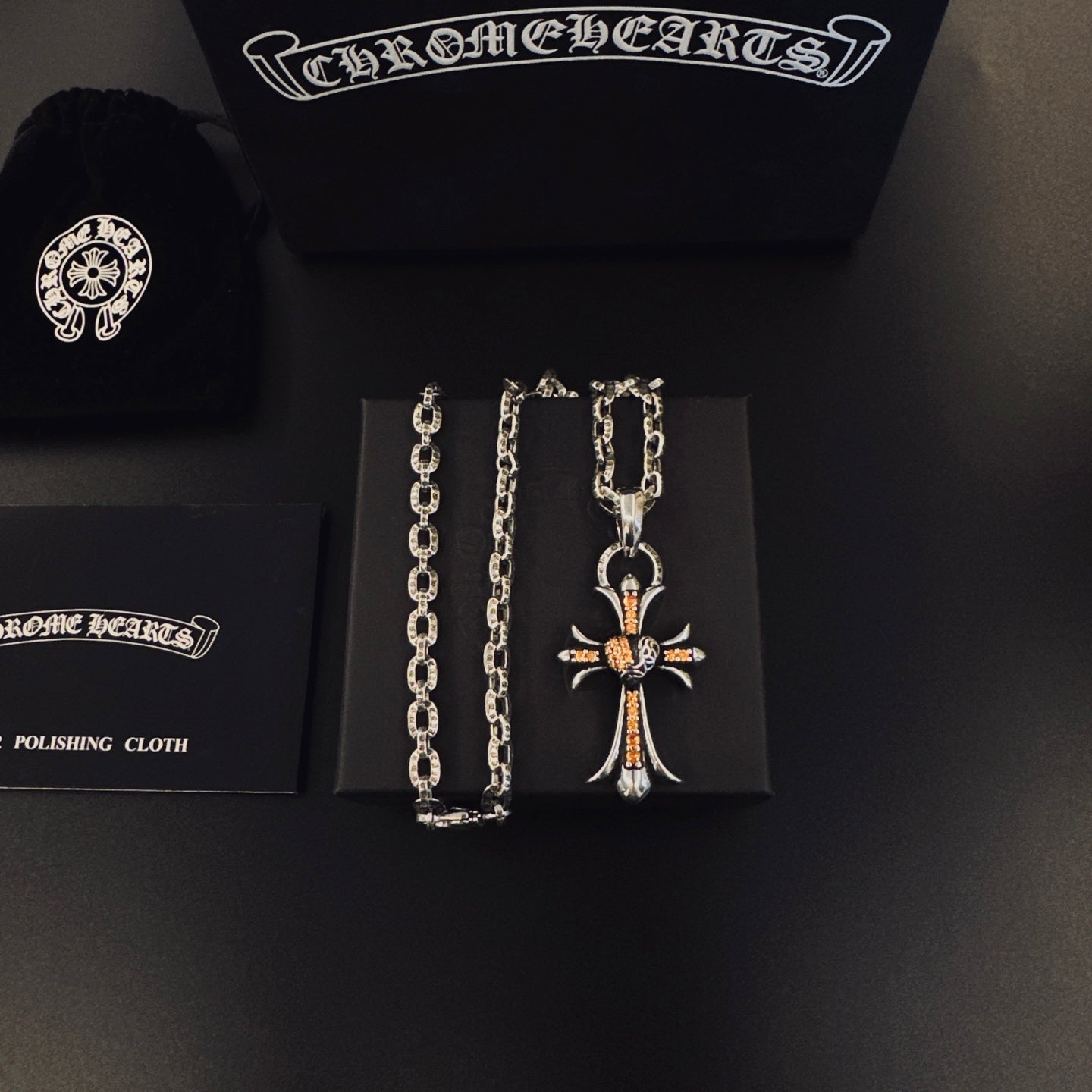 China Replica Chrome Hearts Necklaces 75usd Only