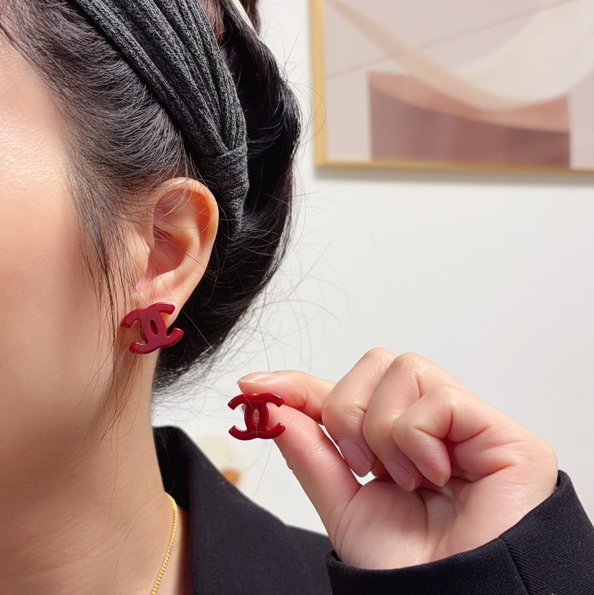 China Replica Chanel Earrings 25usd Only