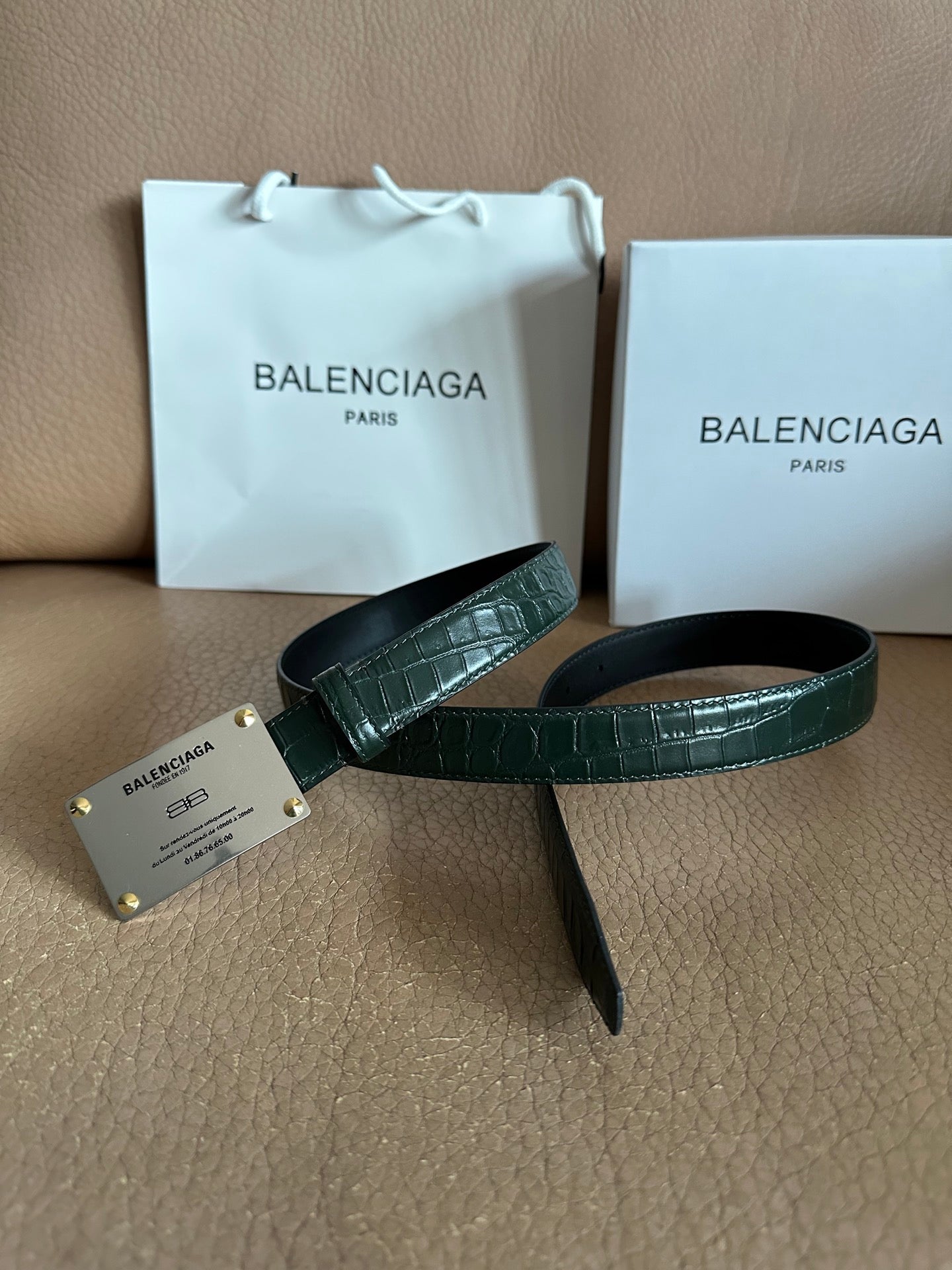 China Replica Balenciaga Belts 56usd Only