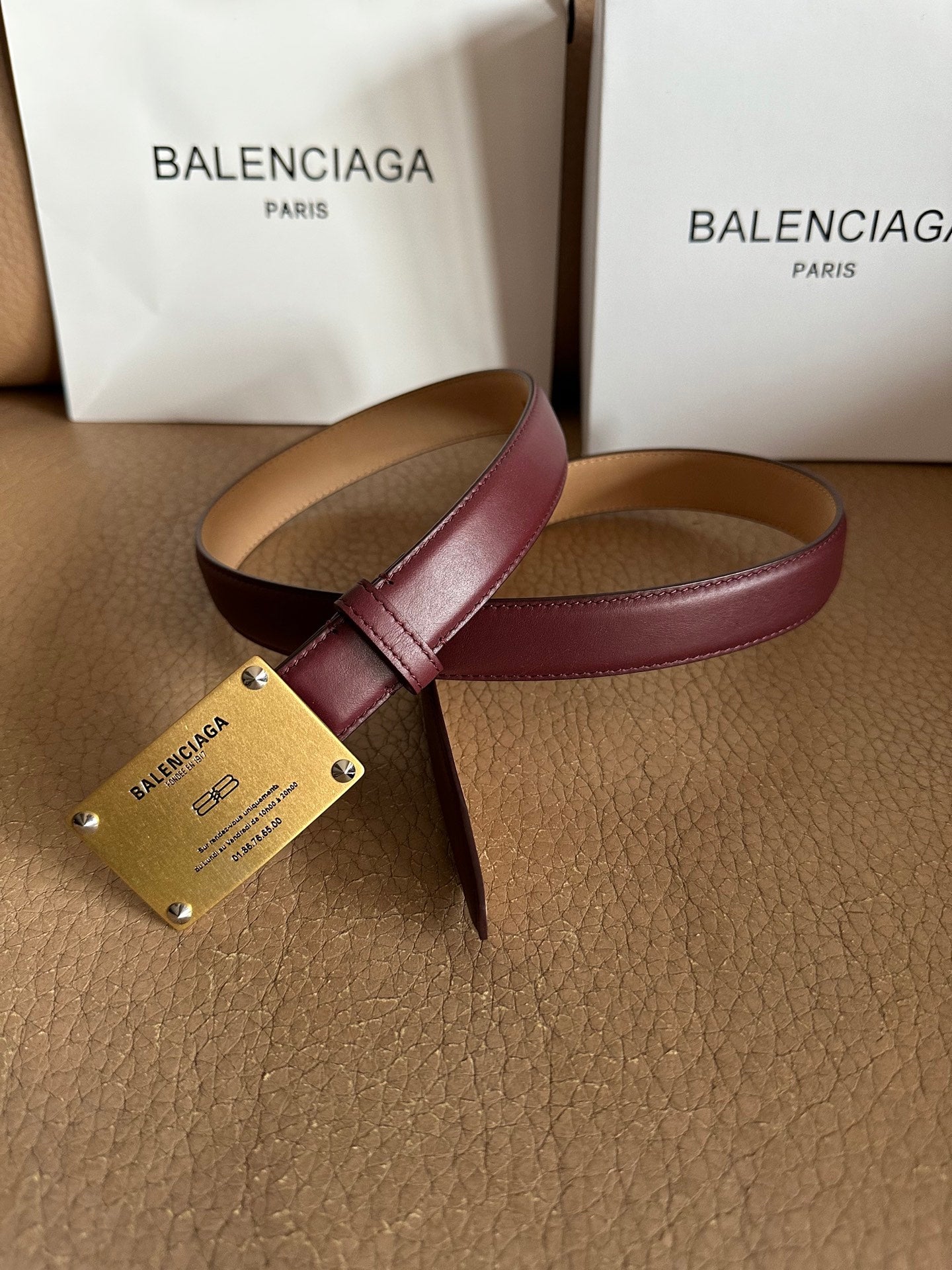China Replica Balenciaga Belts 56usd Only