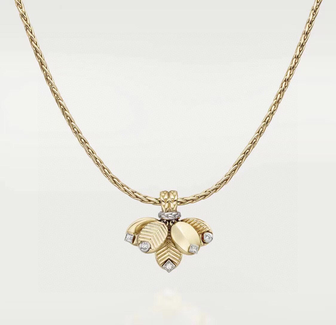 China Replica Cartier Necklaces 53usd Only