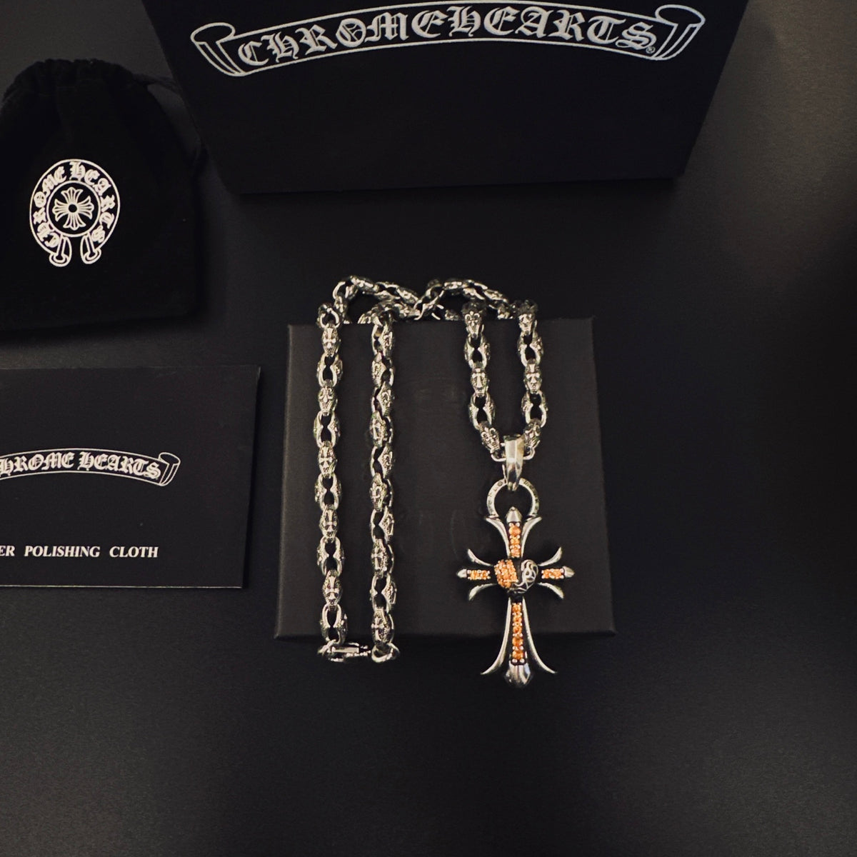 China Replica Chrome Hearts Necklaces 75usd Only
