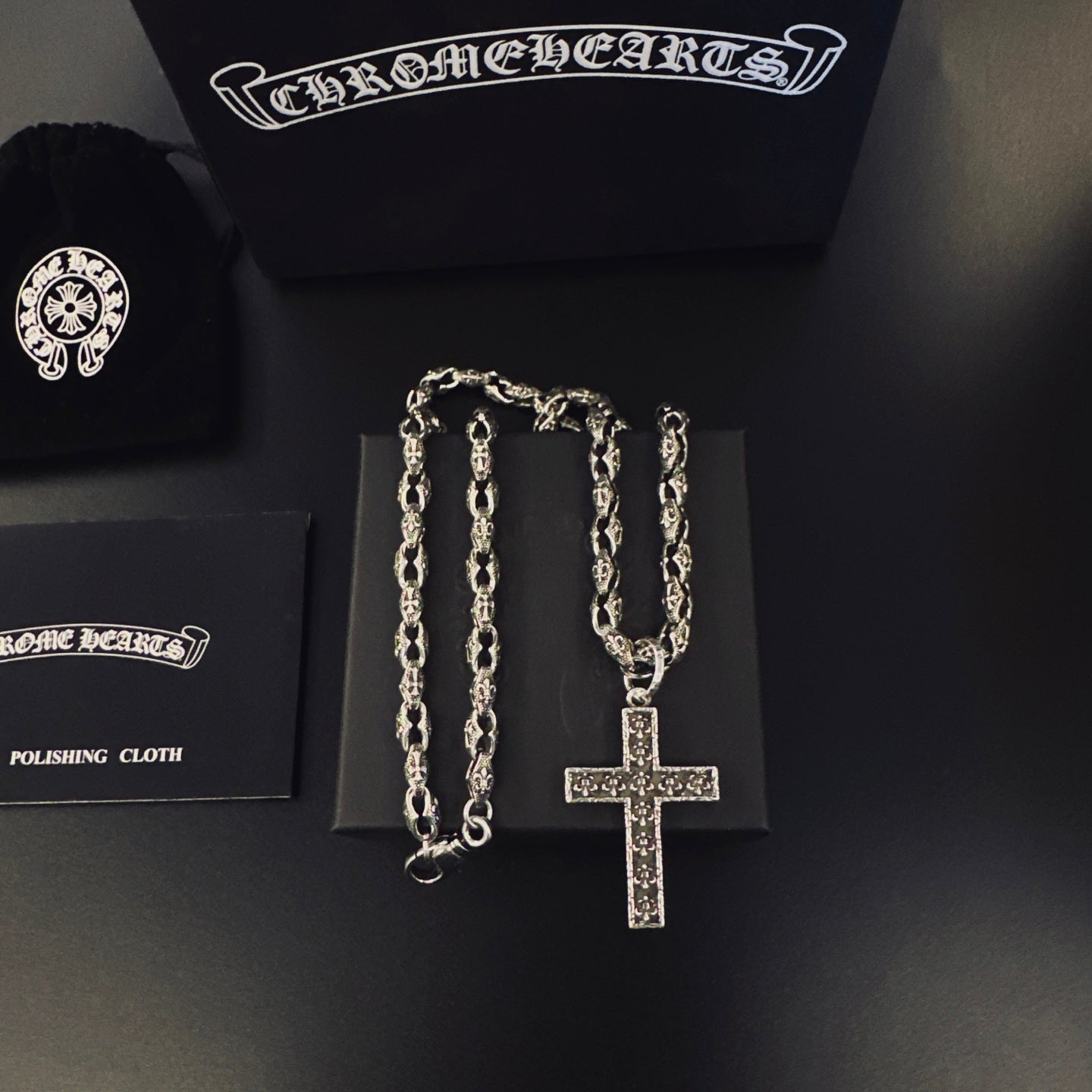 China Replica Chrome Hearts Necklaces 75usd Only