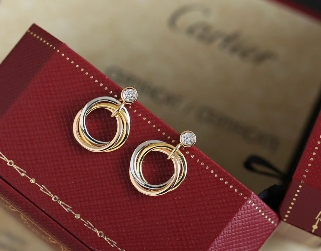 China Replica Cartier Earrings 34usd Only