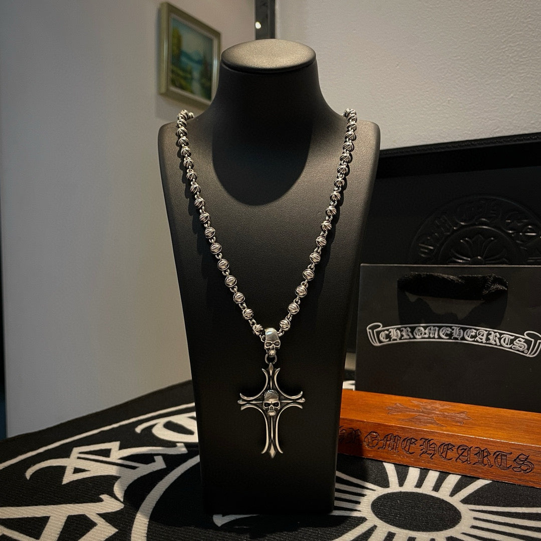 China Replica Chrome Hearts Necklaces 78usd Only