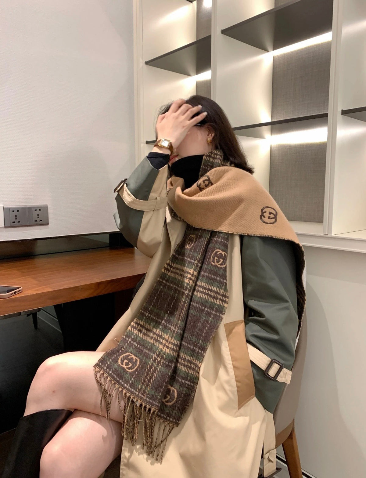 China Replica Gucci Scarf 42usd Only