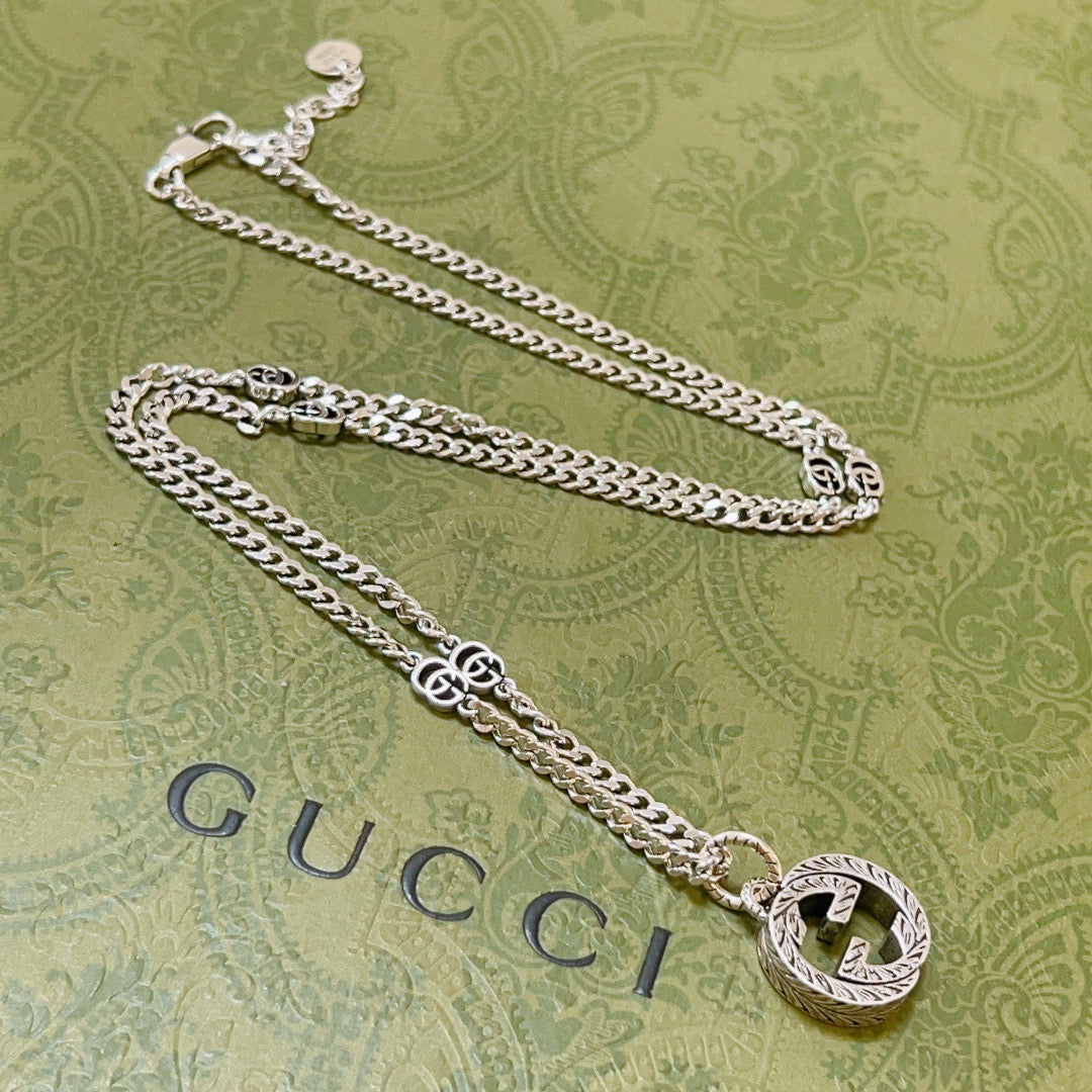 China Replica Gucci Necklaces 45usd Only